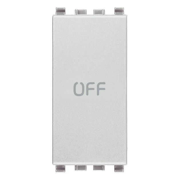 Vimar Eikon 1P NO+NC Push Button, 10A, 250V, IP40, Flush-Mount — Quality Boat Parts