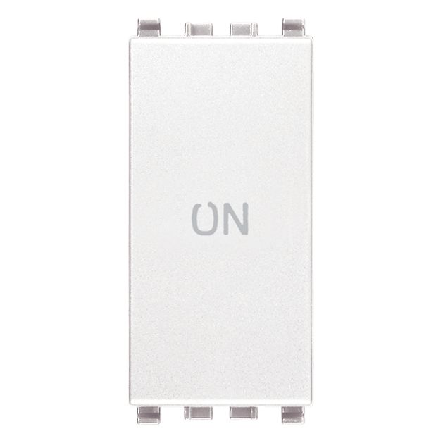 Vimar Eikon 1P NO+NC Push Button, 10A, 250V, IP40, Flush-Mount — Quality Boat Parts