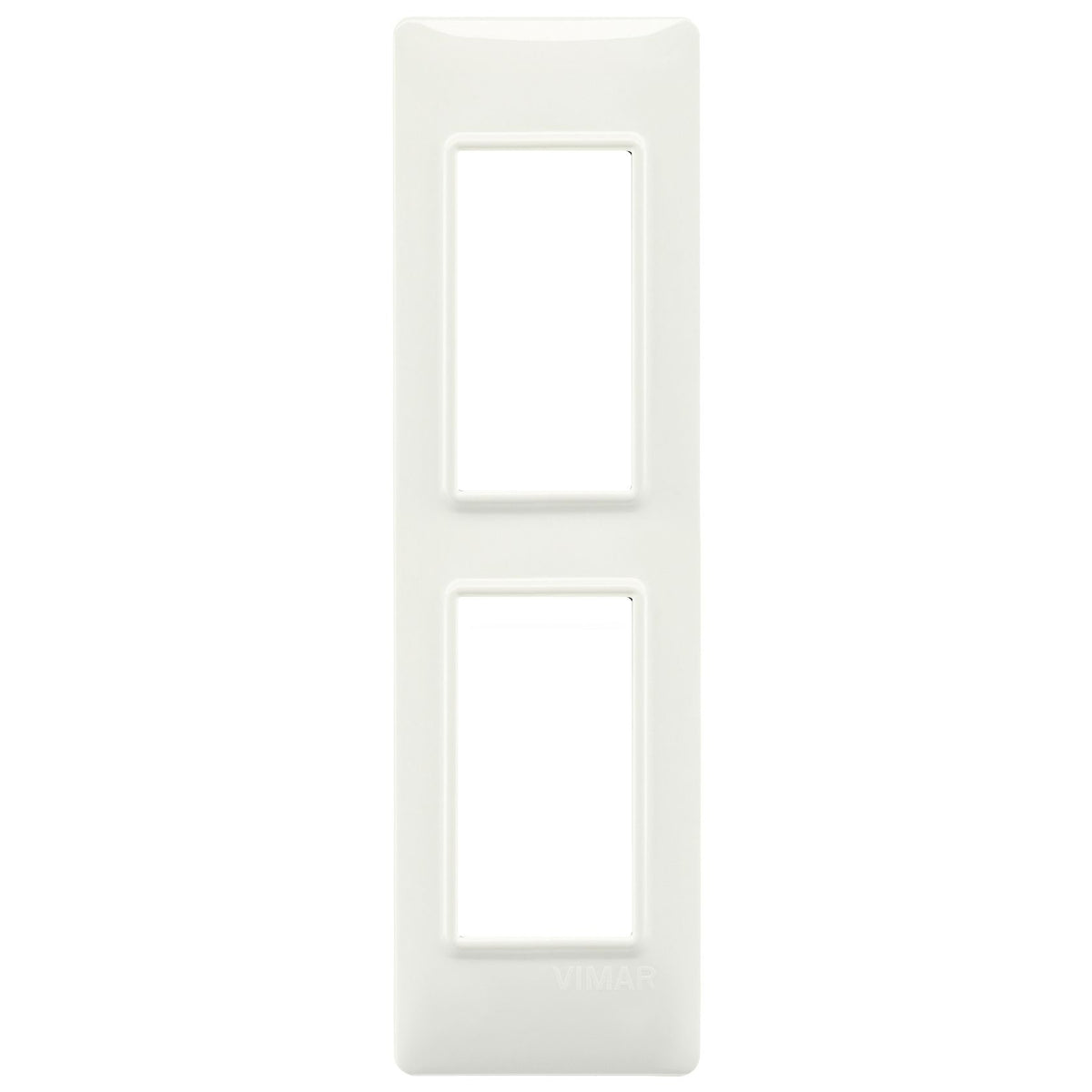 Vimar Plana 2-Module Cover Plate for Panels, Technopolymer, IP00 — Quality Boat Parts