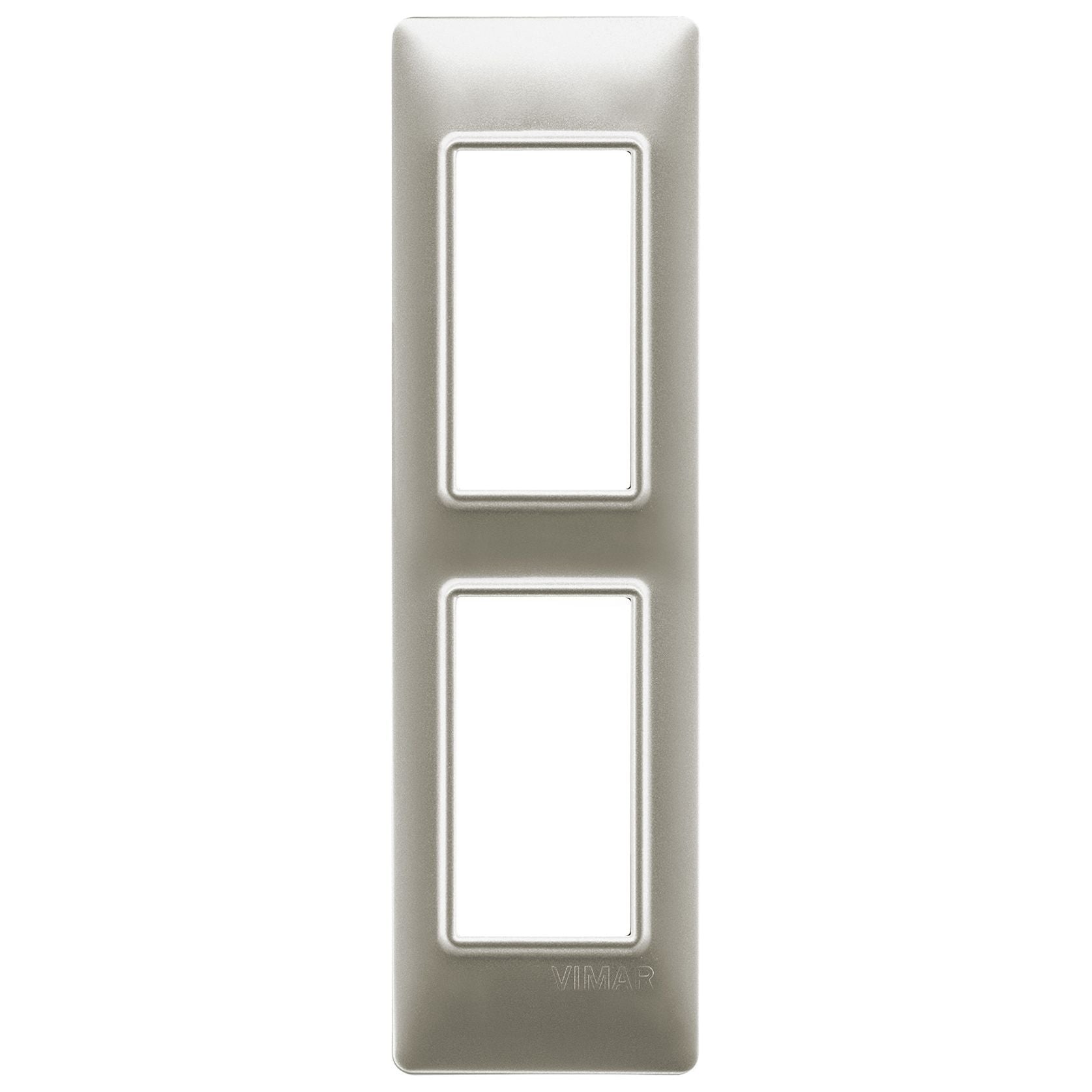 Vimar Plana 2-Module Cover Plate for Panels, Technopolymer, IP00 — Quality Boat Parts