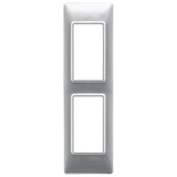 Vimar Plana 2-Module Cover Plate for Panels, Technopolymer, IP00 — Quality Boat Parts