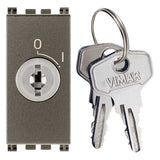 Vimar ARKÉ 2P NO Key-Operated Push Button, 16A, 250V, IP40 — Quality Boat Parts