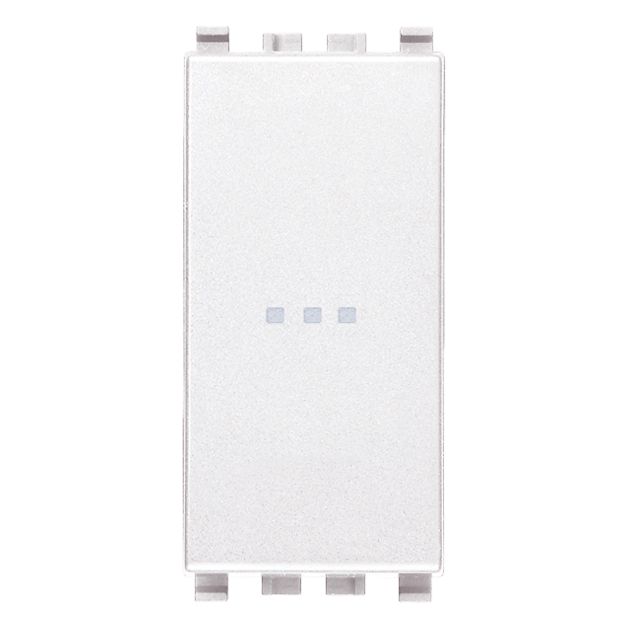 Vimar Eikon Axial 1P NO Push Button, 10A, 250V, Lightable, IP40 — Quality Boat Parts
