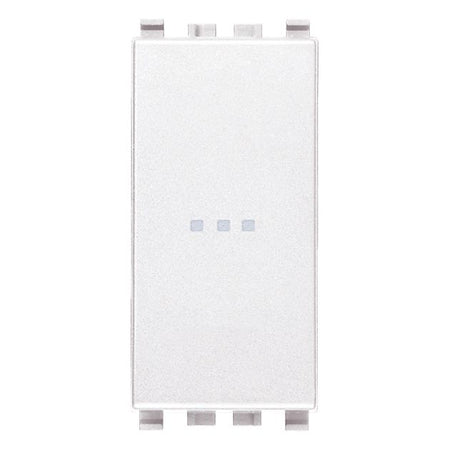 Vimar Eikon Axial 1P NO Push Button, 10A, 250V, Lightable, IP40 — Quality Boat Parts