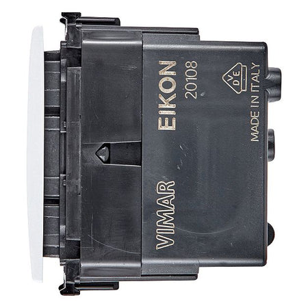 Vimar Eikon Axial 1P NO Push Button, 10A, 250V, Lightable, IP40 — Quality Boat Parts