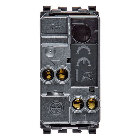 Vimar Eikon Axial 1P NO Push Button, 10A, 250V, Lightable, IP40 — Quality Boat Parts