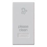 Vimar Plana 1-Module Interchangeable Button, Lightable Diffuser, IP40, Halogen-Free — Quality Boat Parts