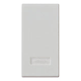 Vimar Plana 1-Module Interchangeable Button, Lightable Diffuser, IP40, Halogen-Free — Quality Boat Parts
