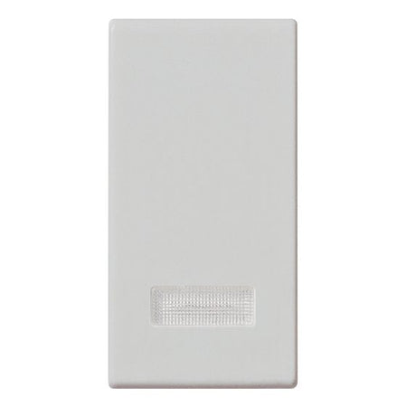 Vimar Plana 1-Module Interchangeable Button, Lightable Diffuser, IP40, Halogen-Free — Quality Boat Parts