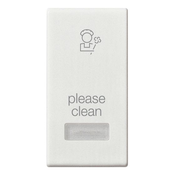 Vimar Plana 1-Module Interchangeable Button, Lightable Diffuser, IP40, Halogen-Free — Quality Boat Parts
