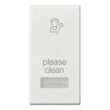 Vimar Plana 1-Module Interchangeable Button, Lightable Diffuser, IP40, Halogen-Free — Quality Boat Parts