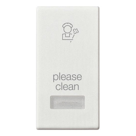 Vimar Plana 1-Module Interchangeable Button, Lightable Diffuser, IP40, Halogen-Free — Quality Boat Parts