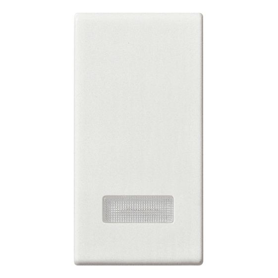 Vimar Plana 1-Module Interchangeable Button, Lightable Diffuser, IP40, Halogen-Free — Quality Boat Parts