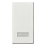Vimar Plana 1-Module Interchangeable Button, Lightable Diffuser, IP40, Halogen-Free — Quality Boat Parts