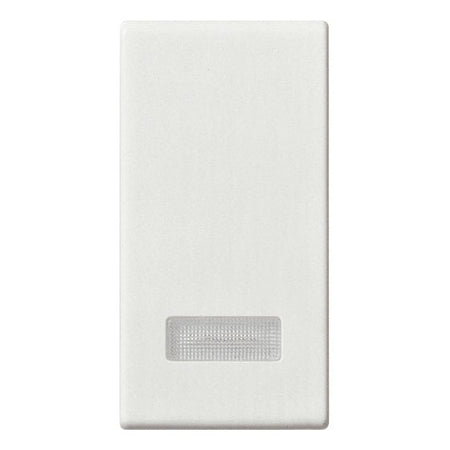 Vimar Plana 1-Module Interchangeable Button, Lightable Diffuser, IP40, Halogen-Free — Quality Boat Parts