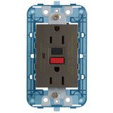 Vimar ARKÉ USA Duplex GFCI Outlet, 2P+E, 15A, 125V, Flush Mount — Quality Boat Parts