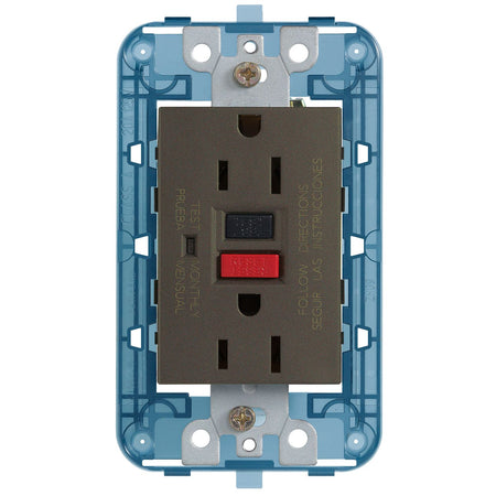 Vimar ARKÉ USA Duplex GFCI Outlet, 2P+E, 15A, 125V, Flush Mount — Quality Boat Parts