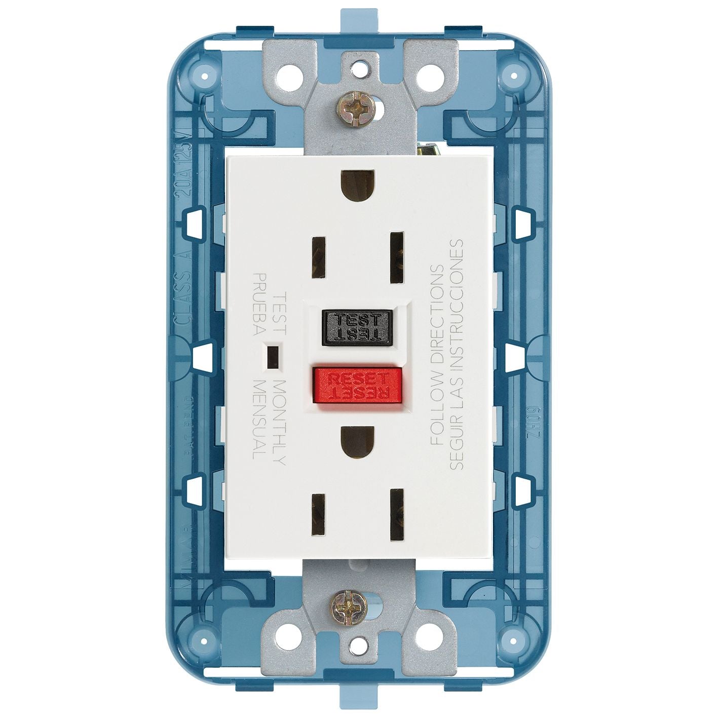 Vimar ARKÉ USA Duplex GFCI Outlet, 2P+E, 15A, 125V, Flush Mount — Quality Boat Parts