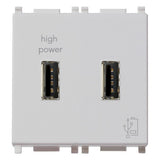 Vimar Plana 2-Module USB Supply Unit, 5V, Flush Mount — Quality Boat Parts