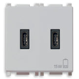 Vimar Plana 2-Module USB Supply Unit, 5V, Flush Mount — Quality Boat Parts
