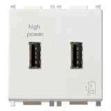 Vimar Plana 2-Module USB Supply Unit, 5V, Flush Mount — Quality Boat Parts