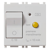 Vimar Plana 1P+N RCBO Breaker, 120-230V, IP40, Built-In, 2 Modules — Quality Boat Parts