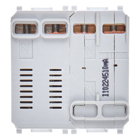 Vimar Plana 1P+N RCBO Breaker, 120-230V, IP40, Built-In, 2 Modules — Quality Boat Parts