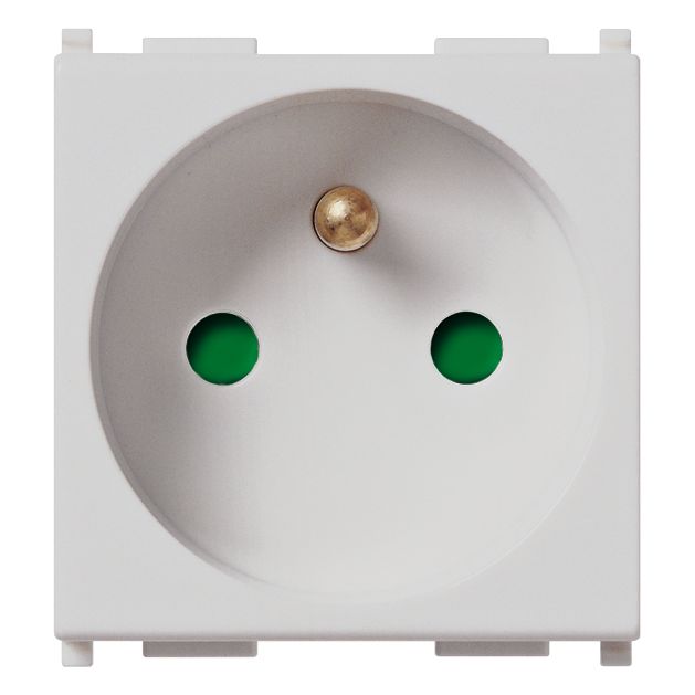 Vimar Plana 2P+E French SICURY Socket Outlet, 16A, 250V, IP20 — Quality Boat Parts
