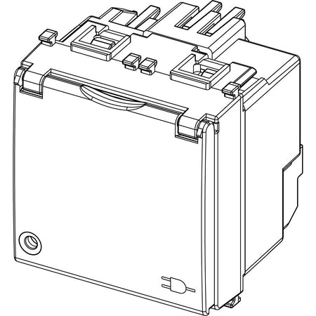 Vimar Plana 2P+E French SICURY Socket Outlet, 16A, 250V, IP20 — Quality Boat Parts