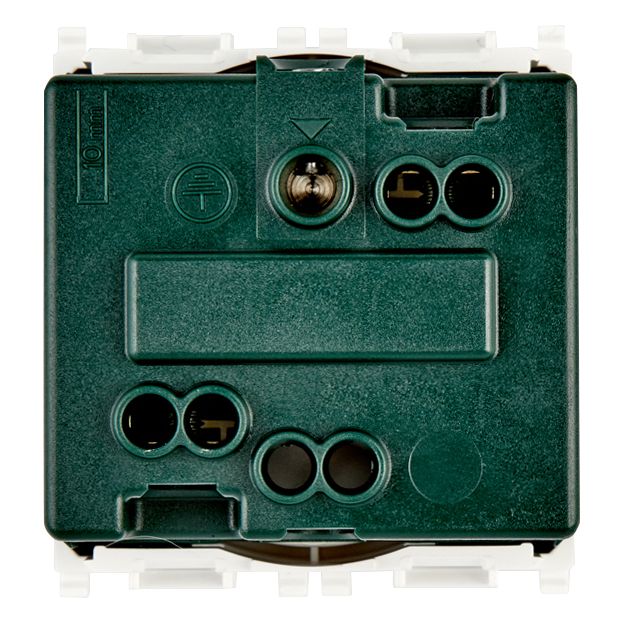 Vimar Plana 2P+E French SICURY Socket Outlet, 16A, 250V, IP20 — Quality Boat Parts
