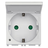 Vimar Plana 2P+E German SICURY Socket Outlet, 16A, 250V, IP20 — Quality Boat Parts