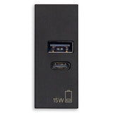 Vimar LINEA 1-Module USB Power Unit, 120-240V — Quality Boat Parts