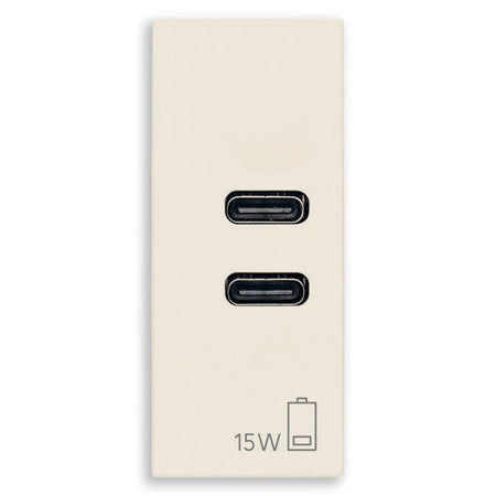 Vimar LINEA 1-Module USB Power Unit, 120-240V — Quality Boat Parts