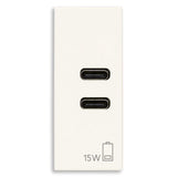 Vimar LINEA 1-Module USB Power Unit, 120-240V — Quality Boat Parts