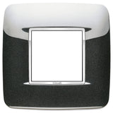 Vimar Eikon 2-Module Round British Cover Plate, 95 x 95 mm, IP00, Halogen-Free, Clamp Mounting — Quality Boat Parts