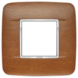 Vimar Eikon 2-Module Round British Cover Plate, 95 x 95 mm, IP00, Halogen-Free, Clamp Mounting — Quality Boat Parts
