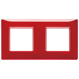 Vimar Plana 4-Module Cover Plate, 2+2 71mm Centers, Clamp Mounting — Quality Boat Parts