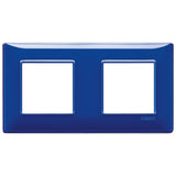 Vimar Plana 4-Module Cover Plate, 2+2 71mm Centers, Clamp Mounting — Quality Boat Parts