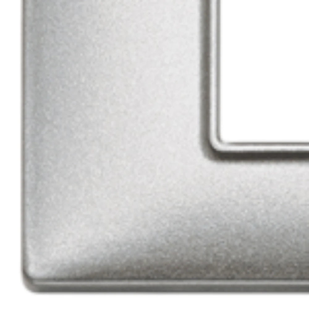 Vimar Plana 6-Module (2+2+2) Cover Plate, 71 mm Center Spacing, 222 x 80 x 9 mm, Technopolymer, Clamp Mounting, Horizontal/Vertical Mount — Quality Boat Parts