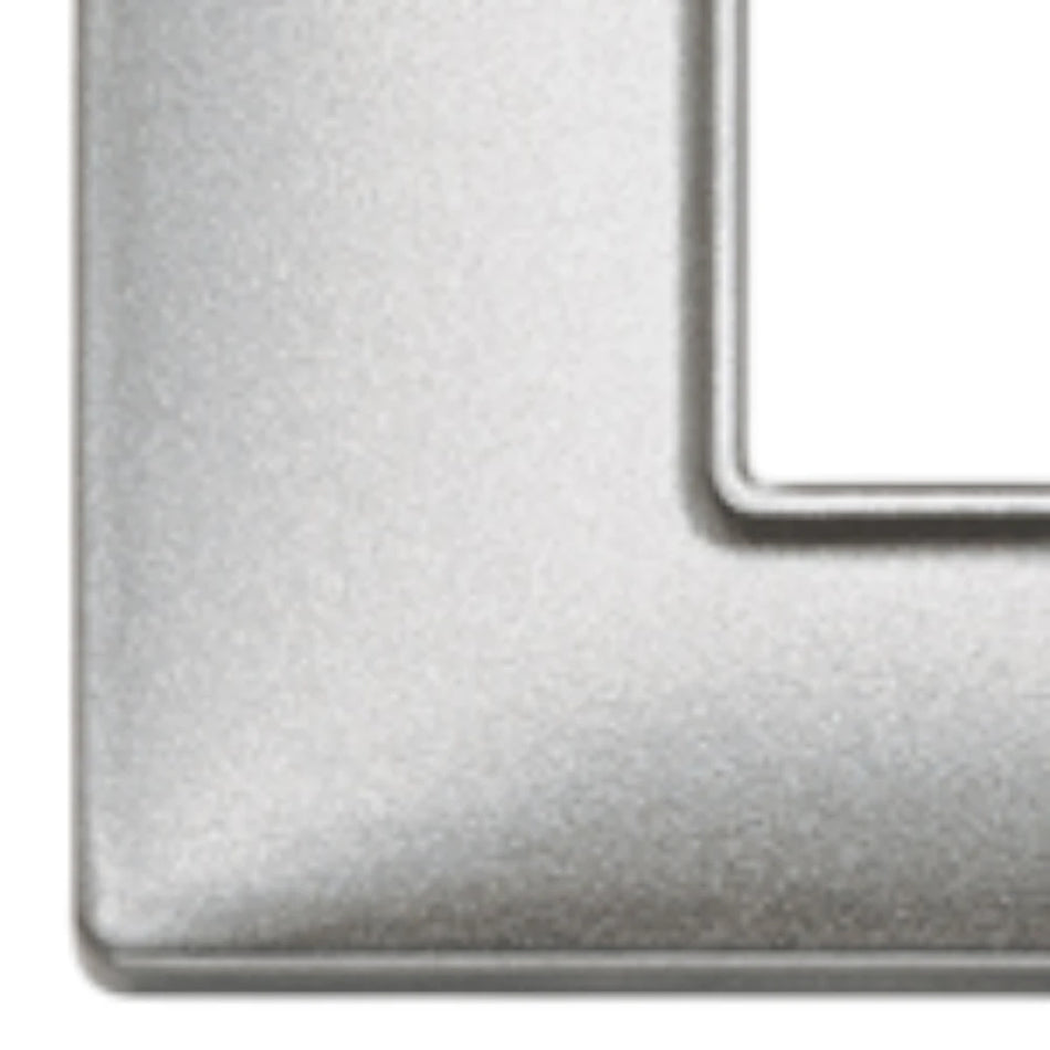 Vimar Plana 6-Module (2+2+2) Cover Plate, 71 mm Center Spacing, 222 x 80 x 9 mm, Technopolymer, Clamp Mounting, Horizontal/Vertical Mount — Quality Boat Parts