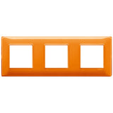 Vimar Plana 6-Module (2+2+2) Cover Plate, 71 mm Center Spacing, 222 x 80 x 9 mm, Technopolymer, Clamp Mounting, Horizontal/Vertical Mount — Quality Boat Parts