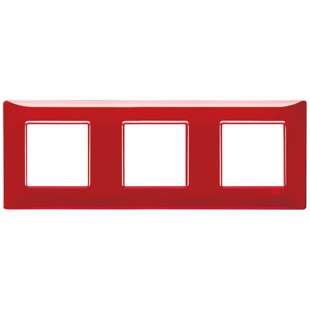 Vimar Plana 6-Module (2+2+2) Cover Plate, 71 mm Center Spacing, 222 x 80 x 9 mm, Technopolymer, Clamp Mounting, Horizontal/Vertical Mount — Quality Boat Parts