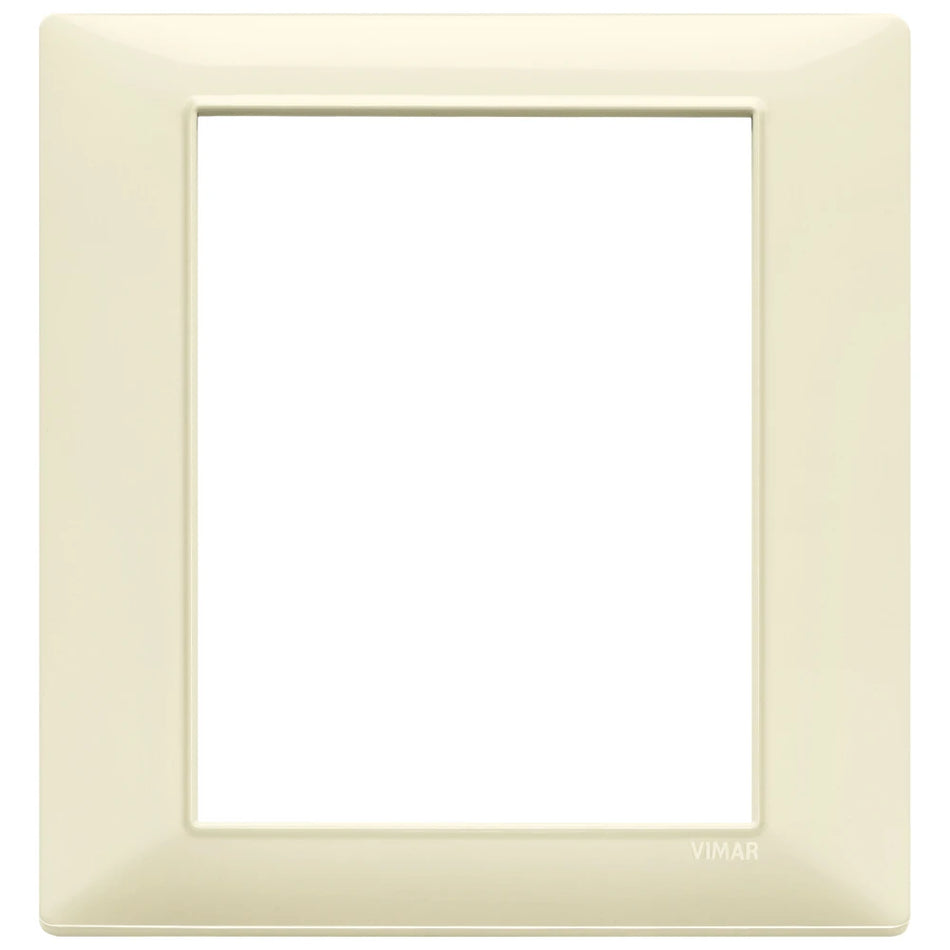 Vimar Plana 8-Module Cover Plate, 142.5 x 151 mm, Halogen-Free Technopolymer — Quality Boat Parts