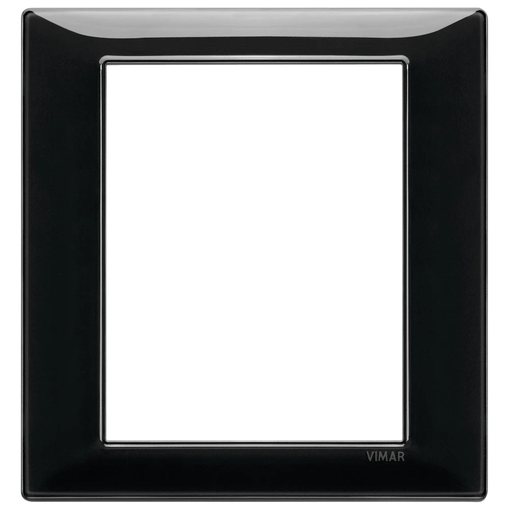 Vimar Plana 8-Module Cover Plate, 142.5 x 151 mm, Halogen-Free Technopolymer — Quality Boat Parts