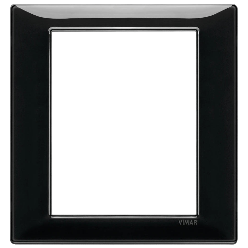 Vimar Plana 8-Module Cover Plate, 142.5 x 151 mm, Halogen-Free Technopolymer — Quality Boat Parts