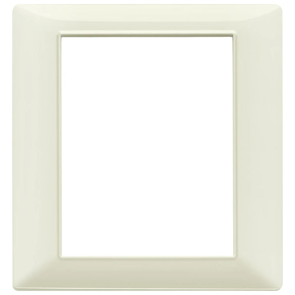 Vimar Plana 8-Module Cover Plate, 142.5 x 151 mm, Halogen-Free Technopolymer — Quality Boat Parts