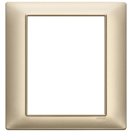 Vimar Plana 8-Module Cover Plate, 142.5 x 151 mm, Halogen-Free Technopolymer — Quality Boat Parts