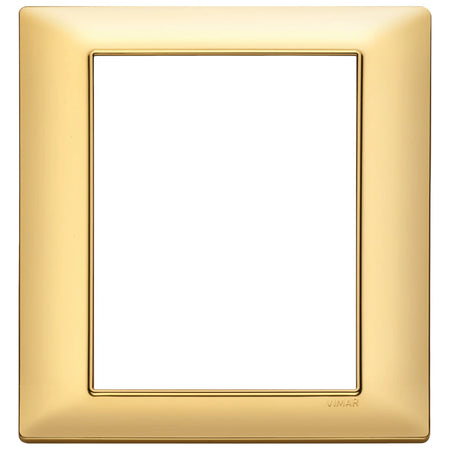 Vimar Plana 8-Module Cover Plate, 142.5 x 151 mm, Halogen-Free Technopolymer — Quality Boat Parts