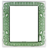 Vimar Plana 8-Module Cover Plate, 142.5 x 151 mm, Halogen-Free Technopolymer — Quality Boat Parts