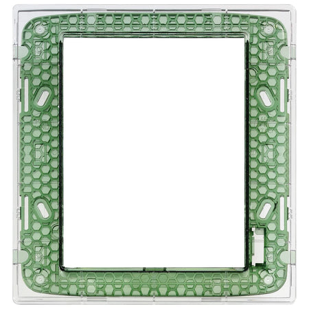 Vimar Plana 8-Module Cover Plate, 142.5 x 151 mm, Halogen-Free Technopolymer — Quality Boat Parts